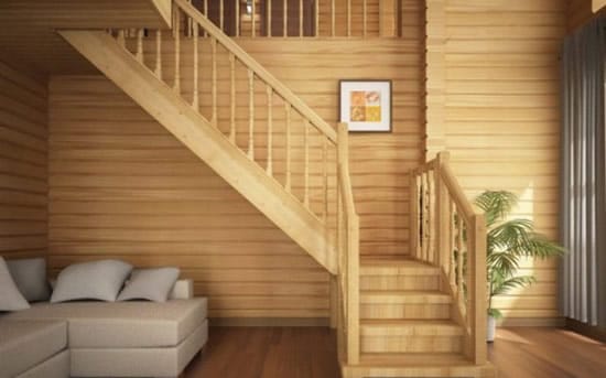 Делаем лестницу на второй этаж